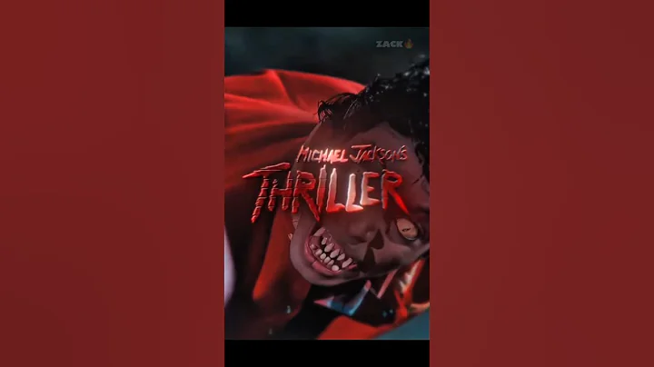 Michael Jackson Thriller 4k 🔥