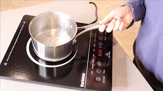 12 Inch Electric Cooktop Review  2000W Cooksir 110v Built-in and  Countertop Electric Stove Top 