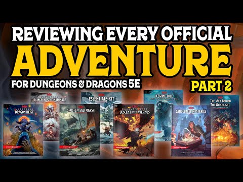 Reviewing the Official Modules in D&D 5e (Part 2)