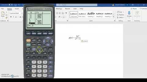 3.5 - Finding asymptotes and graphing on TI [Math 151]