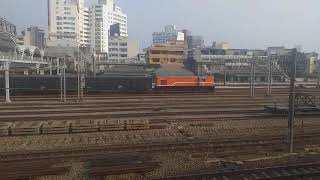 7201次貨物列車嘉義站開車