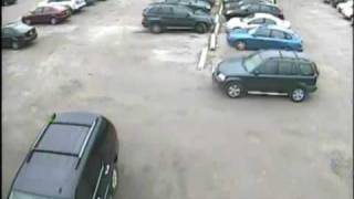 Worst Parking Job Ever - Extreme Fitness BMW X5 Parking Epic Fail!(HQ)