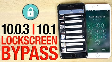 iOS 10 Lockscreen Bypass Backdoor! Access Photos & Contacts