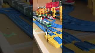 【プラレール】山手線E235系をフル編成にして走らせてみた【一日鉄道もけい村】