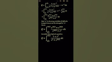 ∫(1 + x²)/(x² + x²⁰²²) dx [1/2022, 2022] = ? MIT Integration Bee 2022, Quarterfinal #4, Problem 3
