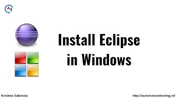 Download and Install Eclipse in Windows Machine | Java Tutorial For Beginners | Java Basics
