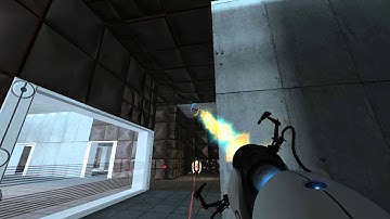 Portal: Test Chamber 16 -- Meet the turrets