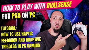 How to Use Your DUALSENSE Controller on PC: PS5 Controller Setup via Bluetooth - Steam & Epic Games!