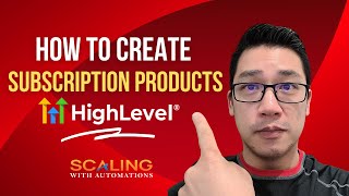 How to Create Subscription Products in Go High Level
