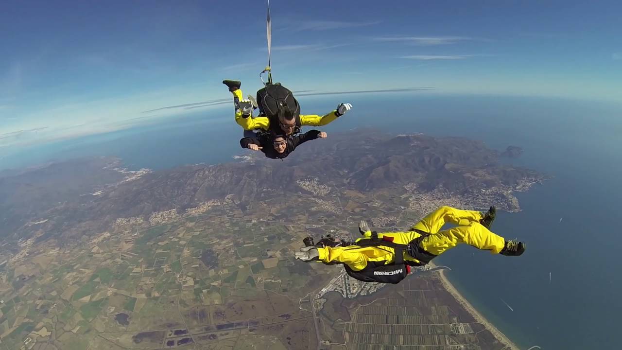 Tandem jump in The Land of the Sky Skydive Empuriabrava YouTube