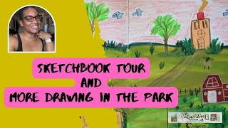 Sketchbook Tour - More Plein Air Sketching - Sketchbook Painting Ideas