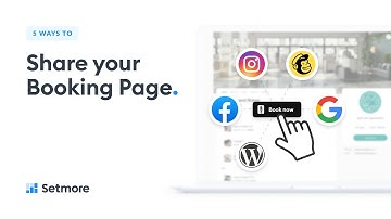 5 ways to share your Booking Page | Setmore