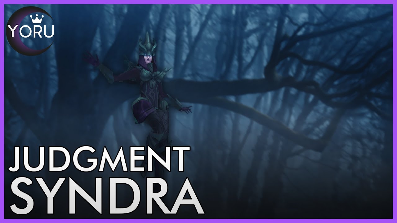 Judgment Syndra ⚖️  League of Legends Custom Skin 
