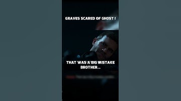 Graves scared of Ghost?💀| Modern Warfare 2 #shorts #callofduty #ghost