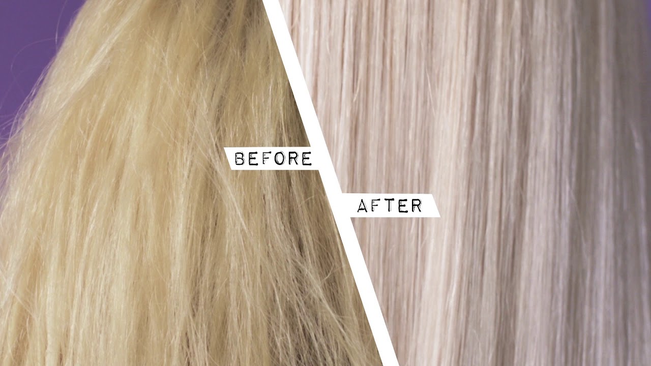 Clean Blonde Violet for blonde hair - YouTube