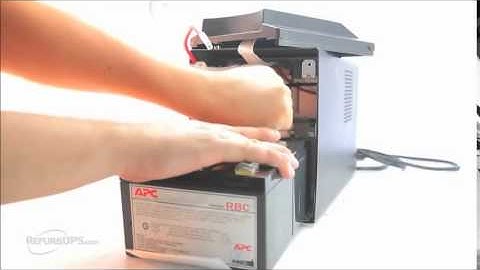 APC Replacement Battery RBC6 Installation, Instruction