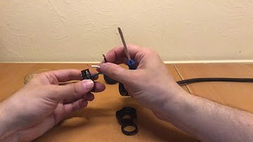 How to install a bulgin PX0731/S connector for RoboBoat