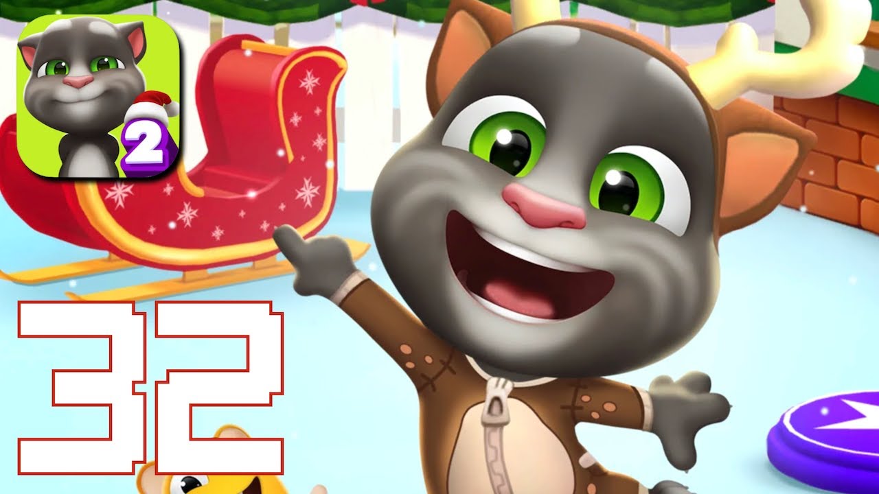 Talking Tom Merry Christmas 