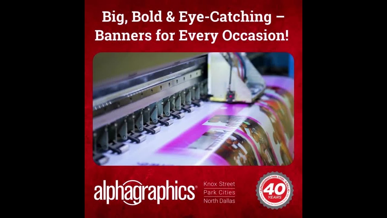 Big, Bold & Eye-Catching Custom Banners