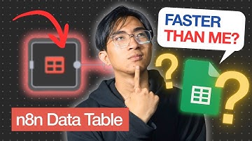 How to Use n8n Native Tables | Full Step-by-Step Tutorial + Workflow Examples
