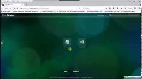 21-Testing Citrix Receiver for Web
