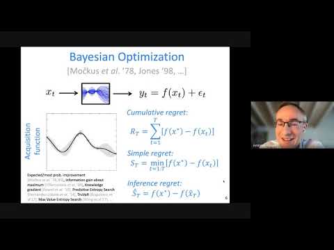 Efficient Exploration in Bayesian Optimization – Optimism and Beyond  by Andreas Krause