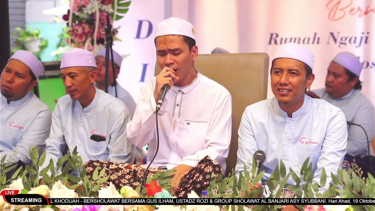 Khobbiri, Gus Ilham & Ust. Rozi bersama Santri Rumah Ngaji Al-Khodijah, Pulosari, Waru, Sidoarjo