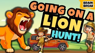 Going on a LION Hunt | Bear Hunt | Brain Break | Danny Go Noodle