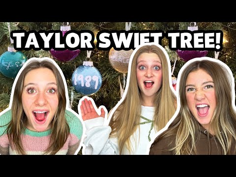 DECORATING OUR *TAYLOR SWIFT* CHRISTMAS TREE!!!!