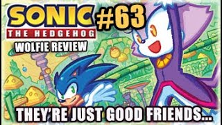 Wolfie Reviews: IDW Sonic 63 | Silver &amp; The Diamond Cutters