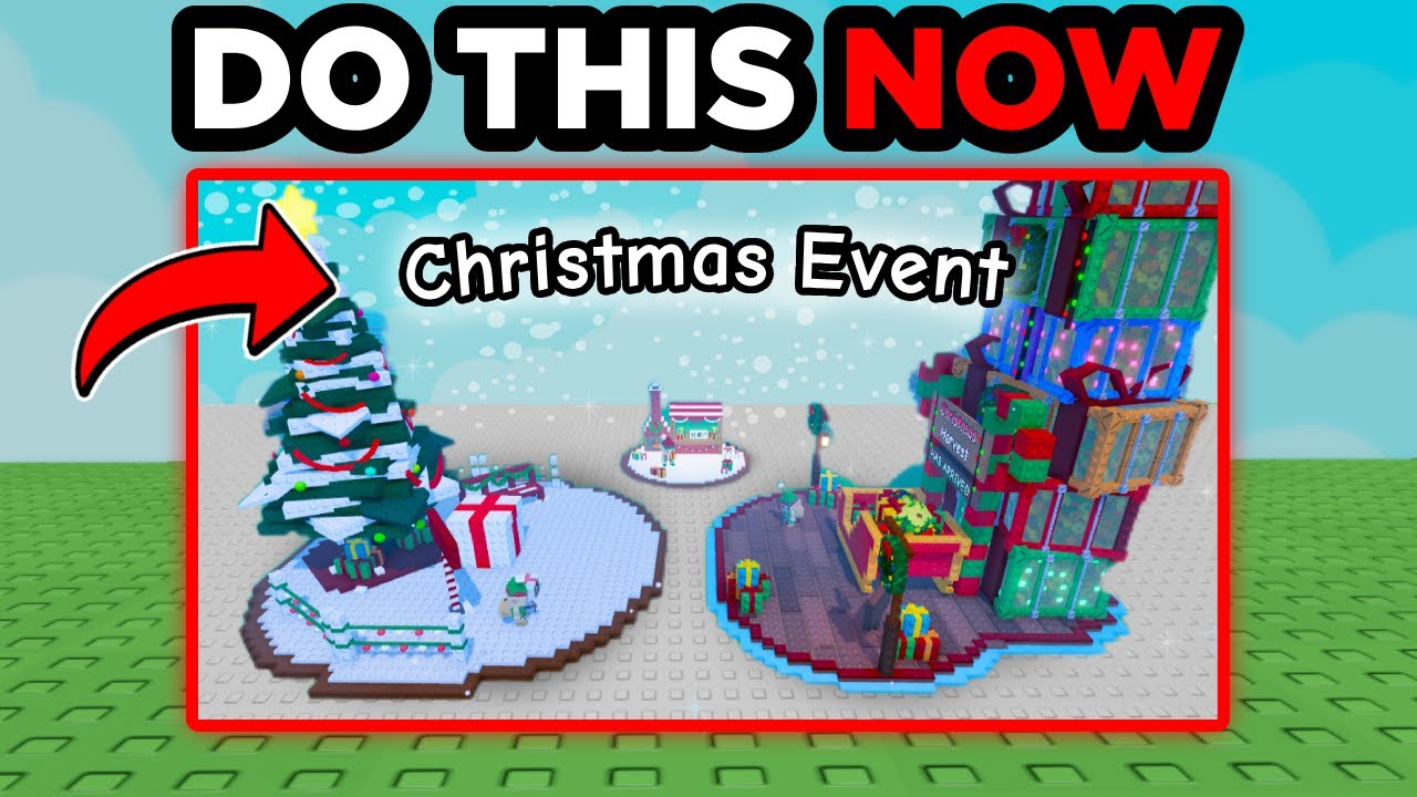 YOU NEED to Do THIS Before CHRISTMAS UPDATE... (Grow a Garden)