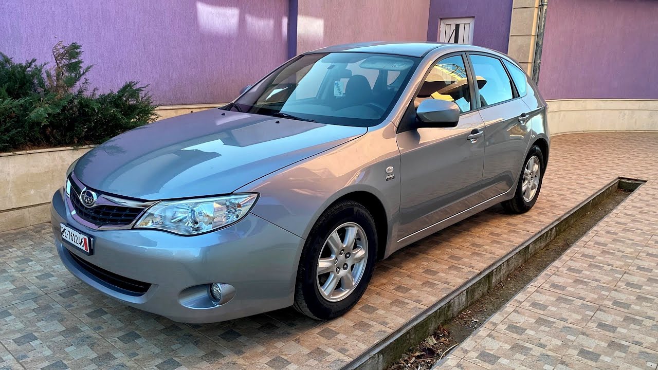 2008 Subaru Impreza 1.5R 107hp AWD MT - YouTube