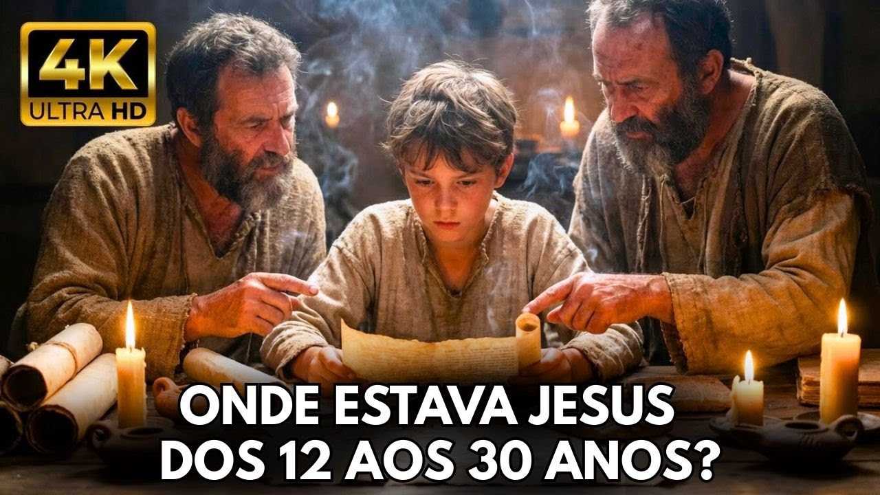 O QUE JESUS FEZ DOS 12 AOS 30 ANOS? | OS 18 ANOS QUE A BÍBLIA ESCONDE!