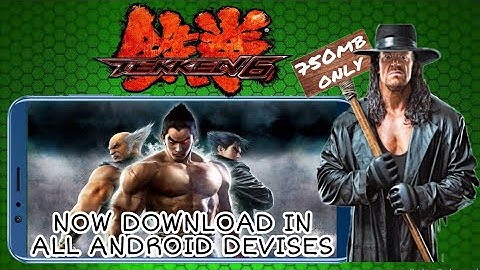 How to download tekken 6 on any android mobiles 100% working with proof | in telugu