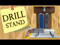 DIY Wood drill stand for hand drill, interesting idea with your own hands.