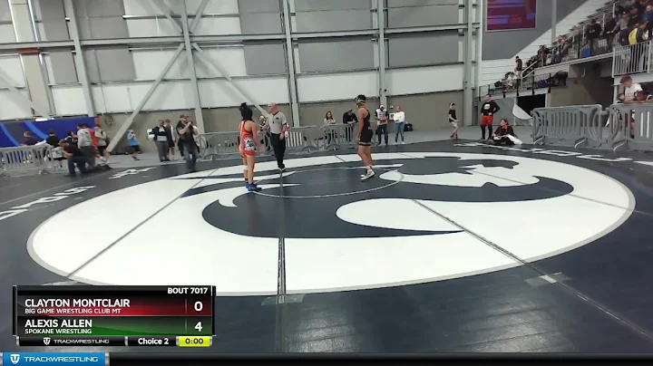 110 Lbs Champ. Round 1 - Alexis Allen, Spokane Wre...
