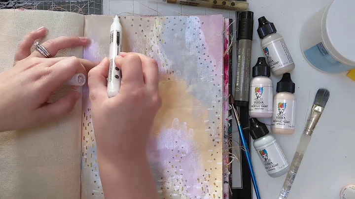 Pastel Quickie Journal Page