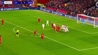 هدف محمد صلاح في كاراباخ الهدف الثالث ل ليفربول في كاراباخ في دوري ابطال اوروبا 🔥❤️
