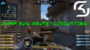 Legija abuses CSGO Jump Bug Against SK Gaming!! DISGUSTING (Sk vs BIG) 💰Money PGL Major Krakow 2017
