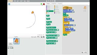 Scratch programming: Make a geometric shape Circle using Scratch for kids. #KEFL #scratch