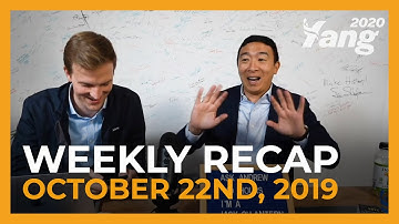 Weekly Recap 10/22/19