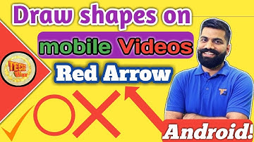 How to make Arrow & shapes on video with android ! Full tutorial hindi/urdu | Tech War