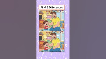 FIND 3 DIFFERENCES Can You Spot the Changes #132 #spotthedifferencegam
