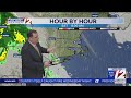 WPRI 12 Weather Forecast for 4/24/26:  Nice today; mainly dry weekend