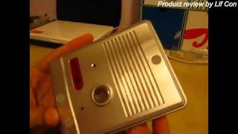 Product review] 1byone 7" Color LCD Wired Video Doorbell