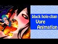 【vore】black hole chan vore Animation【丸呑み】