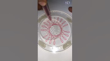 Amazing Spirograph Pattern: Designs That Amaze! #spirograph #shorts #asmr #shortsfeed #satisfying