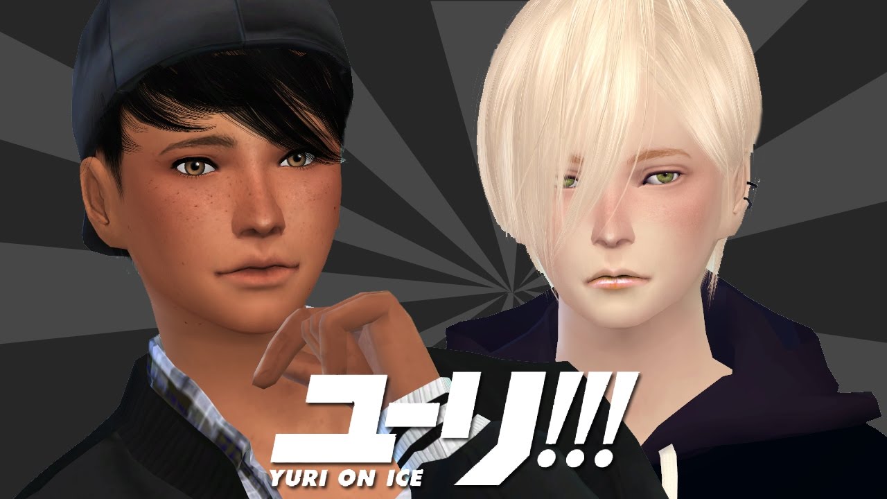 Los Sims 4 Speed Sim Yuri On Ice Viktor Nikiforov Y Yuri Katsuki Youtube