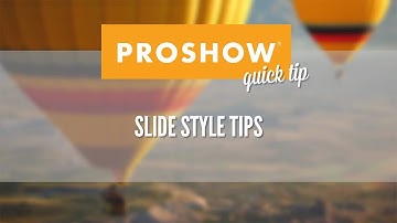 5 Slide Style Tips