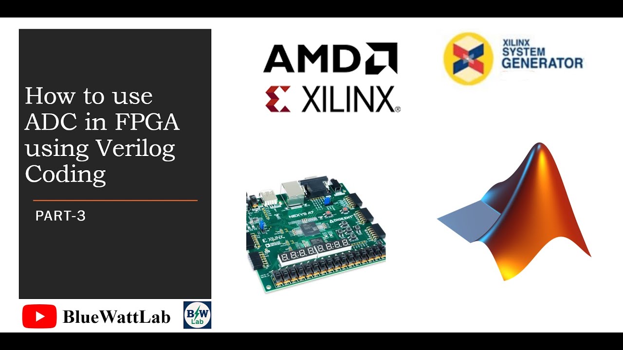 How to use ADC in #fpga using #verilog coding | Part-3 - YouTube